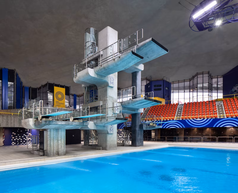 Centre sportif du parc olympique - Tremplins