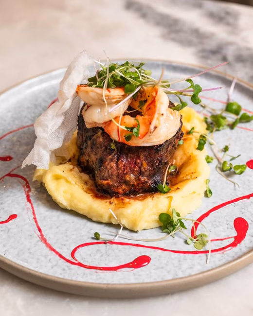Aldea MTL - Filet mignon et crevettes