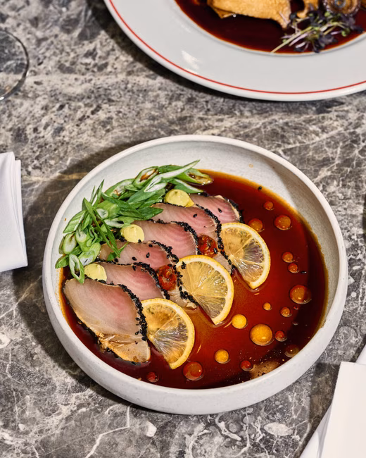 Tiramisu - Tataki de thon
