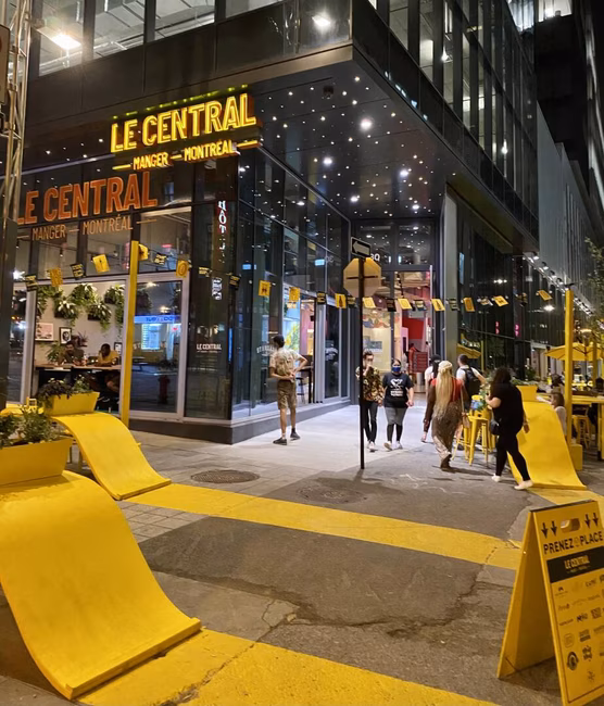 LE CENTRAL - MANGER MONTRÉAL