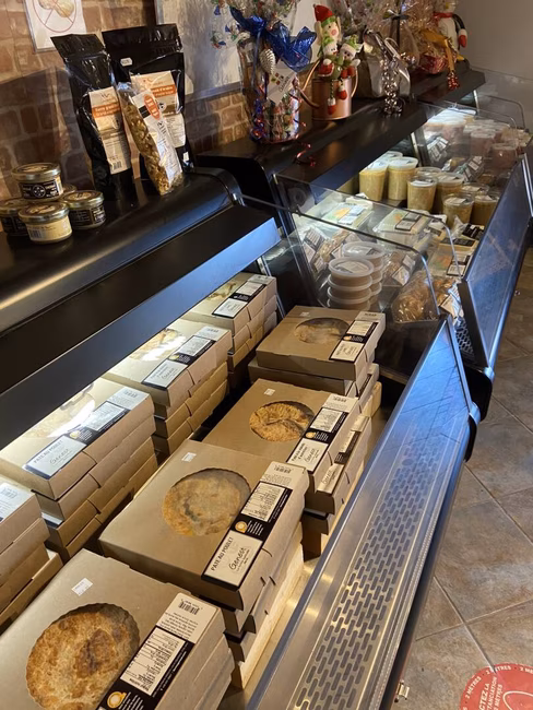 Présentoirs de produits cuisinés