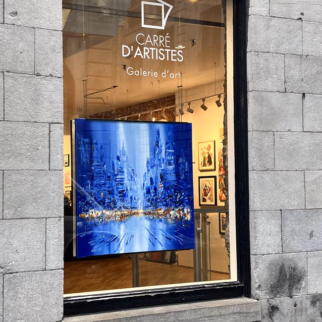 Carré d'artistes - Vitrine