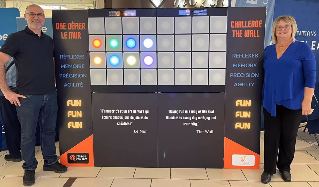 Le mur interactif pour vos évènements de groupe