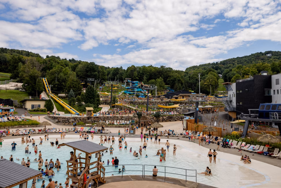 Site du Parc aquatique de Bromont