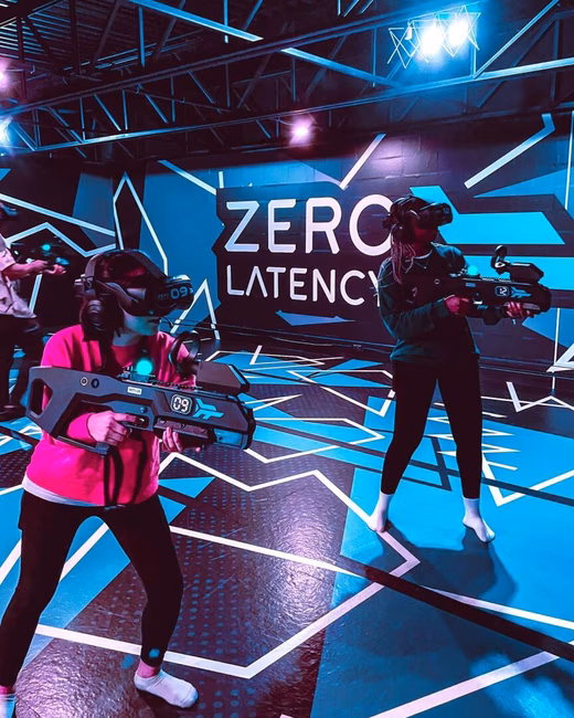 Réalité Virtuelle Zero Latency - Joueurs en action