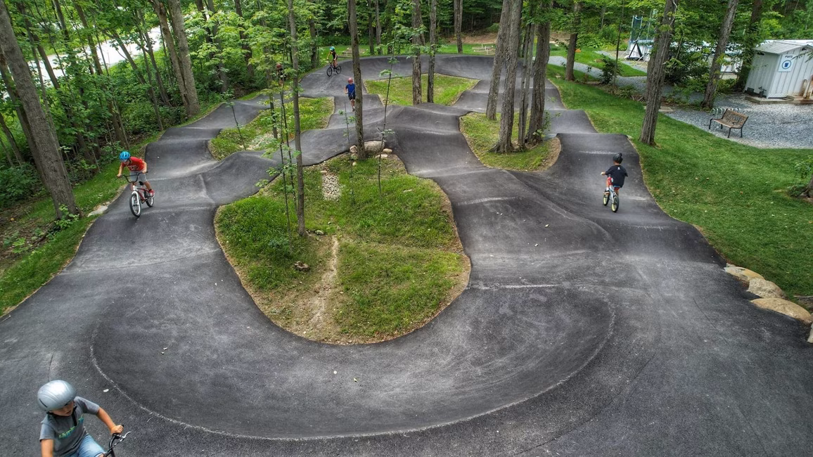Piste vélo pumptrack