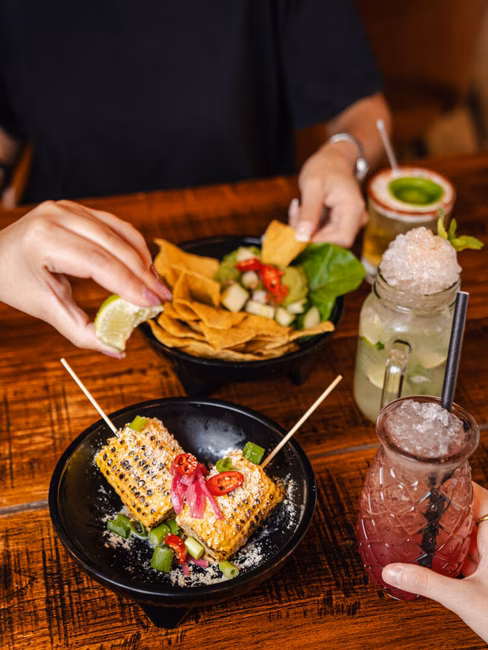 3 Amigos Resto-Bar Vieux-Montréal - Maïs grillé