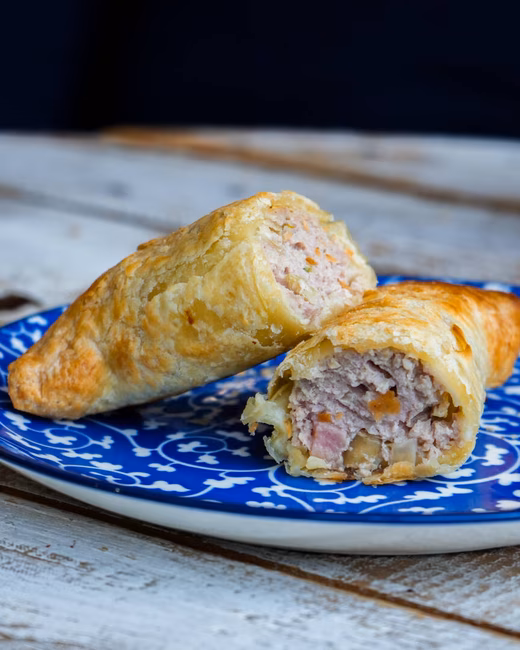 Roulée à la saucisse