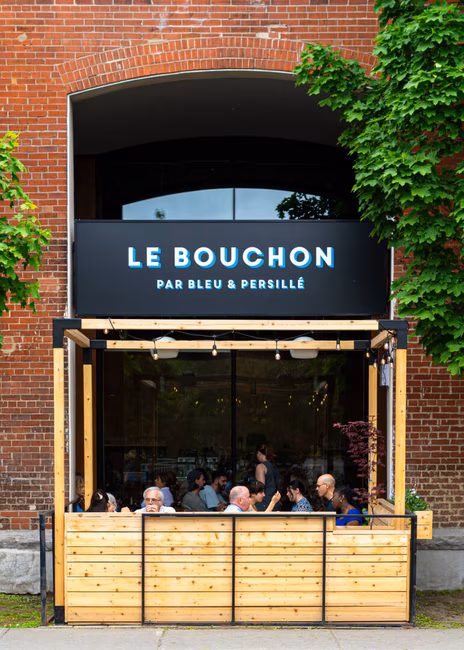 Le Bouchon par Bleu & Persillé - Terrasse