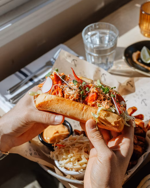 Guédille au homard