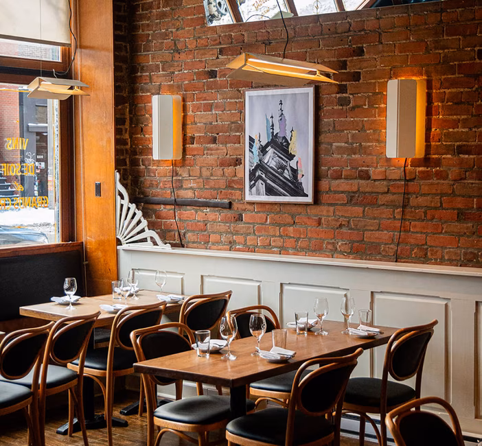 Molenne - Intérieur du restaurant