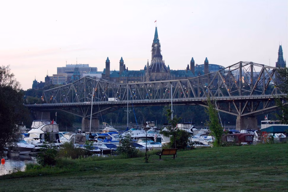 Marina de Hull, parc Jacques-Cartier