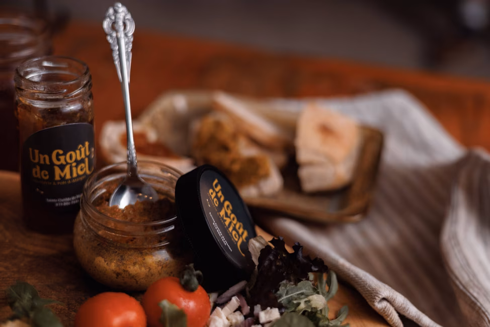 Duo confit oignon et végé paté
