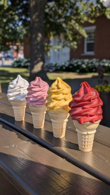 Crème glacée molle maison