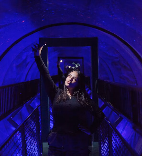Musée des Illusions Montréal - Le tunnel à vortex