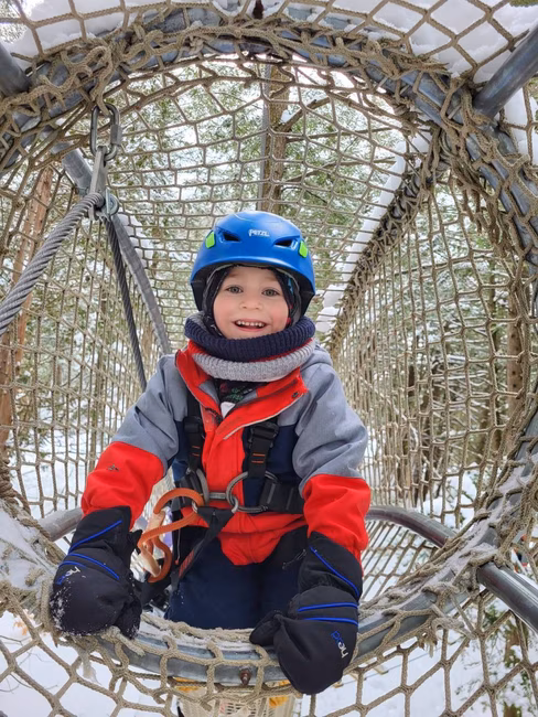 Parcours enfant hiver