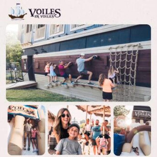 Voiles en voiles - Parc au sol