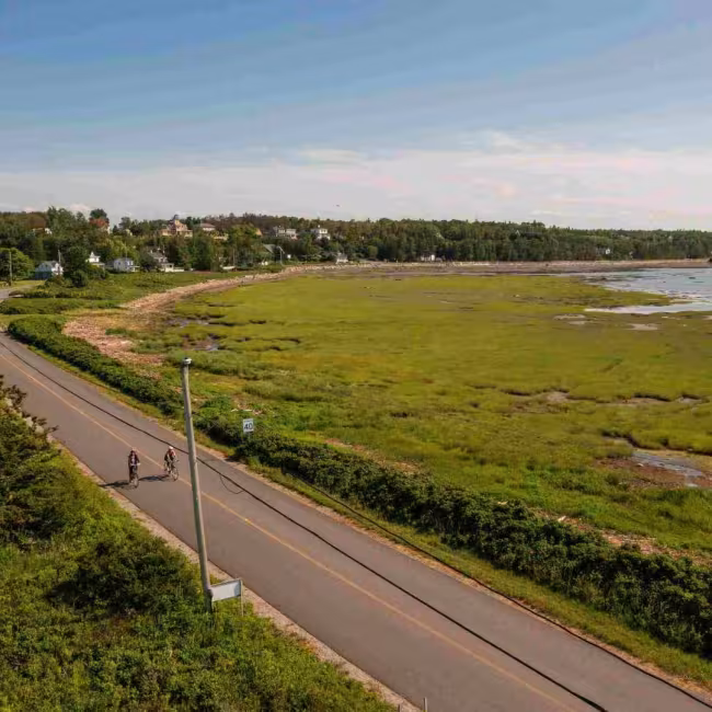 Réseau cyclable de Rivière-Ouelle
