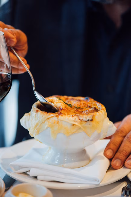 Brasserie Le Pois Penché - Soupe à l'oignon