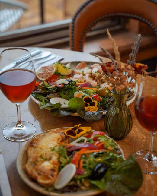 Salade Côtière et La Chevrette